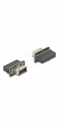 Delock - Interní adaptér USB - 20 pinový USB 3.2 header (F) do 20 pinový USB Typ E (F) Klíc A - 5 V - 0.9 A - up to 5 Gbps data transfer rate