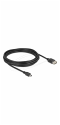 Delock - Kabel USB - mini-USB typ B (M) do USB (F) reverzní - USB 2.0 - 5 m - snadný USB - cerná