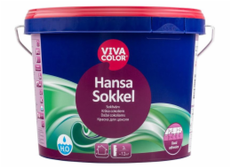 Fasádní barva Vivacolor Hansa Sokkel A, bílá, 2,7l Fasádní barva Vivacolor Hansa Sokkel A, bílá, 2,7l