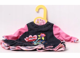Zapf Džínové šaty Dolly Moda pro panenku Baby Born 43 cm