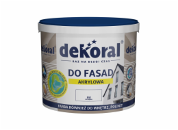 Fasádní barva Dekoral Polinit, bílá, 10l Fasádní barva Dekoral Polinit, bílá, 10l
