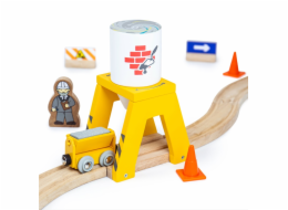 Bigjigs Rail Silo s cementem