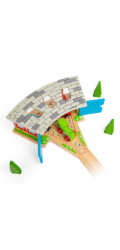 Bigjigs Rail Trojité depo s vraty