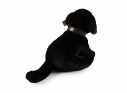 Rappa Plyšový pes labrador černý 25 cm ECO-FRIENDLY