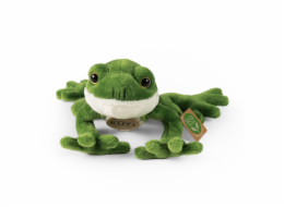Rappa Plyšová žába 15 cm ECO-FRIENDLY
