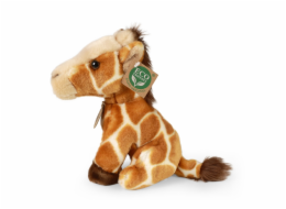 Rappa Plyšová žirafa sedící 18 cm ECO-FRIENDLY