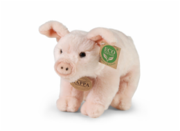 Rappa Plyšové prase domácí stojící 20 cm ECO-FRIENDLY