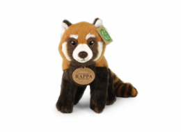 Rappa Plyšová panda červená 20 cm  ECO-FRIENDLY