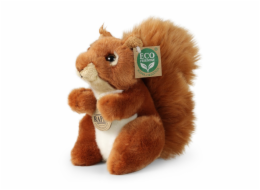 Rappa Plyšová veverka sedící 18 cm ECO-FRIENDLY