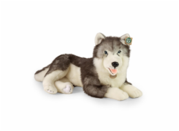 Rappa Plyšový pes husky ležící 60 cm ECO-FRIENDLY Rappa Plyšový pes husky ležící 60 cm ECO-FRIENDLY