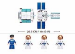 Sluban Space M38-B1201 Řídící modul základní stanice Dream Space