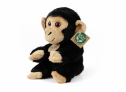 Rappa Plyšová opice šimpanz sedící 18 cm ECO-FRIENDLY