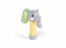 Bigjigs Toys Plyšové chrastítko Slon Bigjigs Toys Plyšové chrastítko Slon
