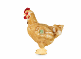 Rappa Plyšová slepice stojící 33 cm s vejcem ECO-FRIENDLY