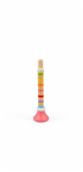 Bigjigs Toys Trumpetka 1 ks růžová