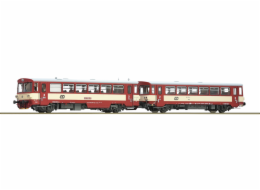 Roco Dieselový motorový vůz 810 328-5 s přípojným vozem Btax ČD, digitální - 7710022 Roco Dieselový motorový vůz 810 328-5 s přípojným vozem Btax ČD, digitální - 7710022