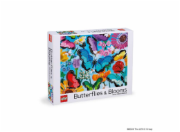 Chronicle Books Puzzle LEGO® Motýli a květiny 1000 dílků