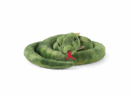 Rappa Plyšový had zelený 90 cm ECO-FRIENDLY