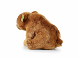 Rappa Plyšový medvěd grizzly sedící 30 cm ECO-FRIENDLY