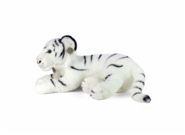 Rappa Plyšový tygr bílý 60 cm ECO-FRIENDLY