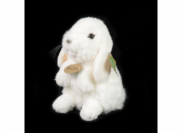 Rappa Plyšový králík bílý stojící 18 cm ECO-FRIENDLY