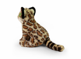 Rappa Plyšový ocelot sedící 28 cm ECO-FRIENDLY