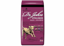 DR JOHN Hypoallergenic Duck with salmon - suché krmivo pro psy - 12,5kg