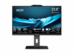 MSI Pro AP242P Intel® Core™ i5-14500 60,5 cm (23.8") 1920 x 1080 px All-in-One PC (vše v jednom) 16 GB DDR5-SDRAM 500 GB SSD Windows 11 Pro Wi-Fi 6E (802.11ax) Černá