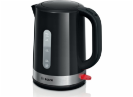 Rychlovarná konvice Bosch TWK6A513 1,7 l 2200 W černá Nerez