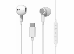 Beline Beline In-Ear Sluchátka USB-C SK194 Bílá