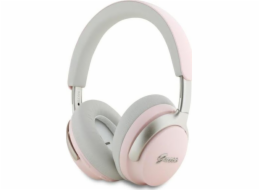 Sluchátka Guess Bluetooth ANC/ENC GUBHC22PSBCSMP Pink DB Metal Script Logo