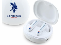 U.S. Polo Assn Dokovací stanice pro sluchátka TWS US Polo DH Logo, bílá