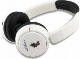 Sluchátka US Polo Bluetooth USHPV6PUNH Bílé DH barevné logo