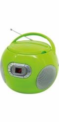 BOOMBOX SOUNDMASTER SCD2120GR FM, CD/CD-R/RW, SÍŤ/BATERIE, KONEKTOR PRO SLUCHÁTKA