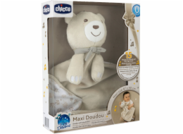 Chicco Plyšový medvěd s dekou 47x40 MAXI DOUDOU béžový