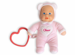 Chicco Měkká plyšová hračka pro miminka MY LITTLE DOLL růžová