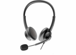 Axtel AXH-ACEUCD Sluchátka/náhlavní souprava Kabelová sluchátka Kancelář/Call Center USB Type-C / USB Type-A černá
