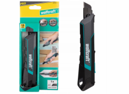 Wolfcraft Nůž PRO SAFETY s odlamovací čepelí, 18 mm wolfcraft
