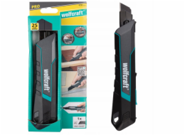 Wolfcraft 25mm nůž PRO SAFETY s odlamovací čepelí, wolfcraft