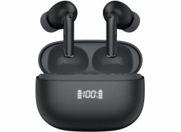 Apple Sluchátka PLATINET TWS ANC ENC BLUETOOTH s displejem, černá