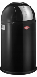 Wesco Odpadkový koš černý 50l Pushboy