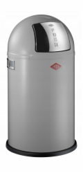 Wesco Odpadkový koš Pushboy 50l, chladně šedý