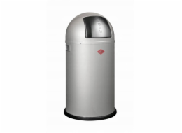 Wesco Stříbrný odpadkový koš 50l Pushboy Wesco Stříbrný odpadkový koš 50l Pushboy