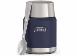 Thermos Termoska na jídlo se skládací lžičkou a hrnkem Termoska 0,47l - modrá