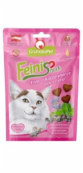 GRANATAPET FeiniSnack Duck and catnip - pamlsek pro kočky - 50g