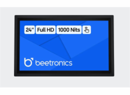 Dotykový monitor Beetronics 24HB9M 24" LED, PCAP (10-pcTouch), USB, bez rámečku, černý