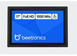 Dotykový monitor Beetronics 17HB9M 17" LED, PCAP (10-pcTouch), USB, bez rámečku, černý