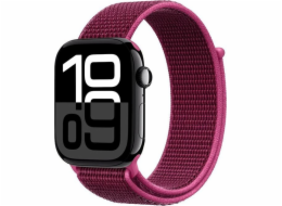 Crong Nylonový sportovní řemínek Nylon pro Apple Watch 38/40/41/42 mm (purpurová fusion)