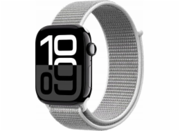 Crong Nylonový sportovní řemínek pro Apple Watch 44/45/46/49 mm, stříbrošedý - bezpečnost zaručena. Jednoduché splátky. Doprava zdarma od 170 PLN.