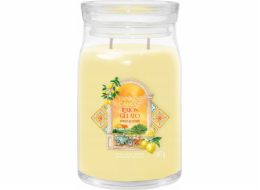 Yankee Candle Signature Lemon Gelato svíčka velká 567 g